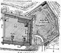 Plan du château de Pisy