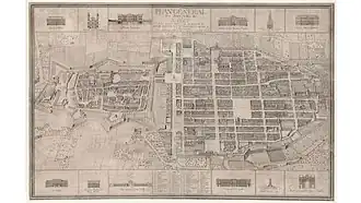 Plan de Belprey, 1754