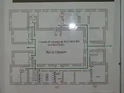 Plan de Maubourg, rez-de-chaussée