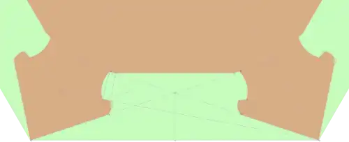 Bastion à orillons du premier système de Vauban.