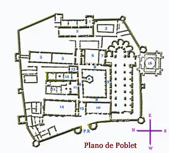 Image illustrative de l’article Abbaye de Poblet