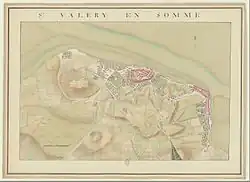 Saint-Valery-sur-Somme, série de plans des ports de France, 1777.