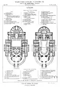 Plan pour le projet de l'Opéra par Botrel, Crépinet et Duponchel (février 1861)