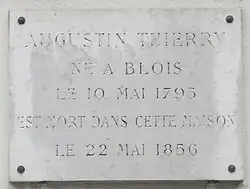 Augustin Thierry mourut au no&nbsp;32, en 1856.