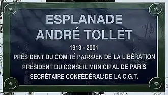 Voir la plaque.
