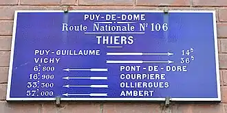 Image illustrative de l’article Route nationale 106 (France)