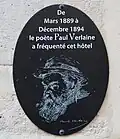 Plaque au no&nbsp;4.