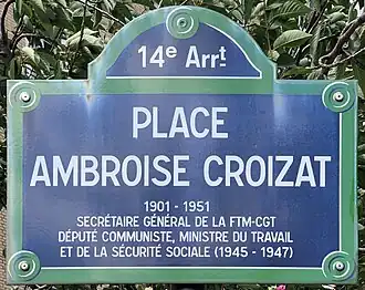 Voir la plaque.