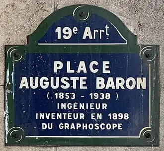 Voir la plaque.