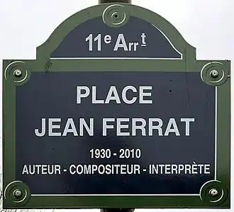 Voir la plaque.