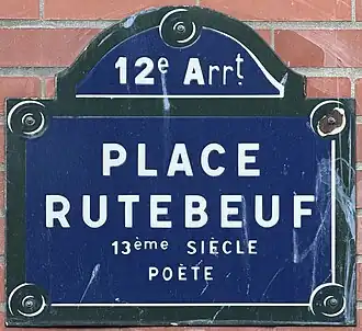 Voir la plaque.