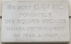 Plaque au no&nbsp;28.