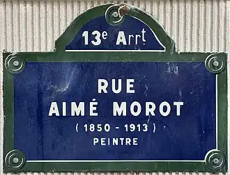 Voir la plaque.