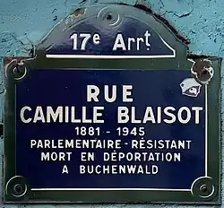 Voir la plaque.