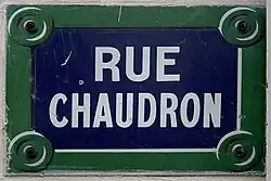 Voir la plaque.