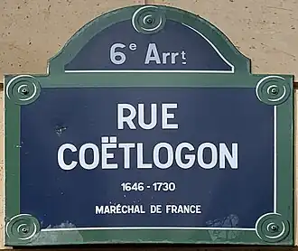 Voir la plaque.