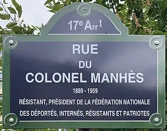 Voir la plaque.