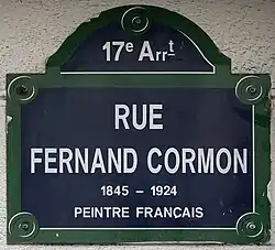 Voir la plaque.