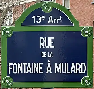 Voir la plaque.
