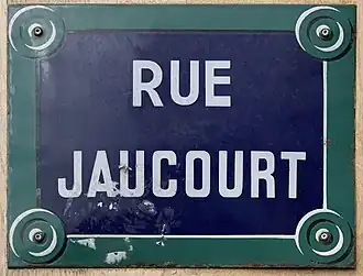 Voir la plaque.