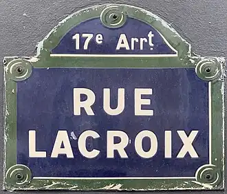 Voir la plaque.