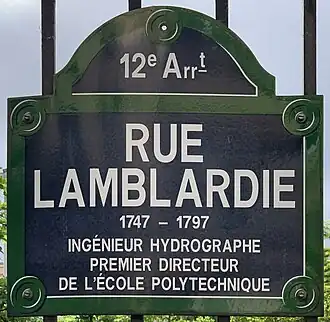 Voir la plaque.