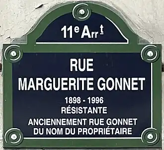 Voir la plaque.