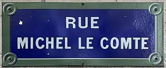 Voir la plaque.