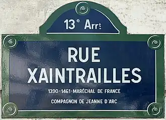 Voir la plaque.