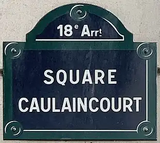 Voir la plaque.