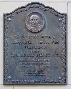 Plaque au no&nbsp;5 bis.