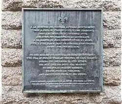 Plaque, 72, rue Saint-Louis