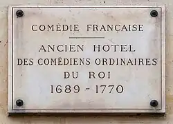 Plaque au no&nbsp;14.