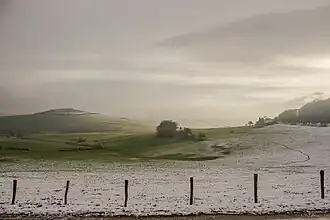 Le Plateau lorrain dans le centre.