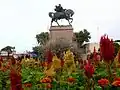 Monument et statue équestre en l'honneur de José Gervasio Artigas, sur la place Artigas.
