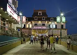 Entrée à Galveston Island Historic Pleasure Pier