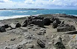 vue d'ensemble du dolmen