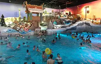 Le bassin déchaîné.