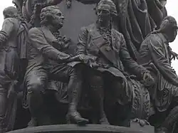 Les diplomates : Alexandre Bezborodko, Ivan Ivanovitch Betskoï