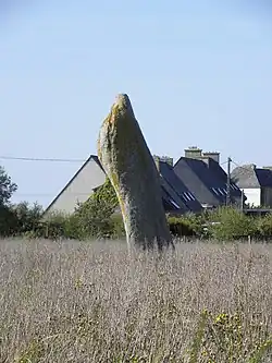 Image illustrative de l’article Menhir de Porz ar Stréat