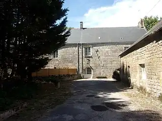 Façade du manoir de Restermarch, fin du XVIe&nbsp;siècle.