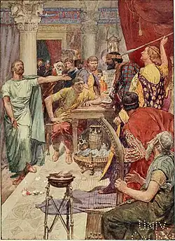 Le meurtre de Cleitos.