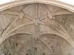 Voûtes du porche méridional.