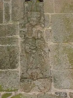 Vierge à l'Enfant du porche méridional.