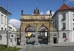 entrée principale de la brasserie de Pilsen