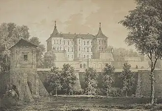 Château de Pidhirtsi.