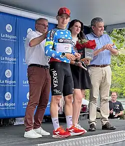 Meilleur grimpeur : Rémi Lelandais.