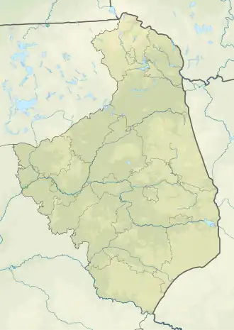 Voir sur la carte topographique de Voïvodie de Podlachie