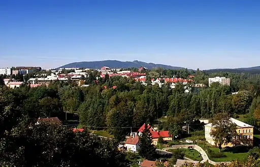 Horní Slavkov : vue générale.