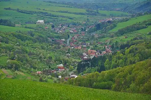 Vue générale du village.